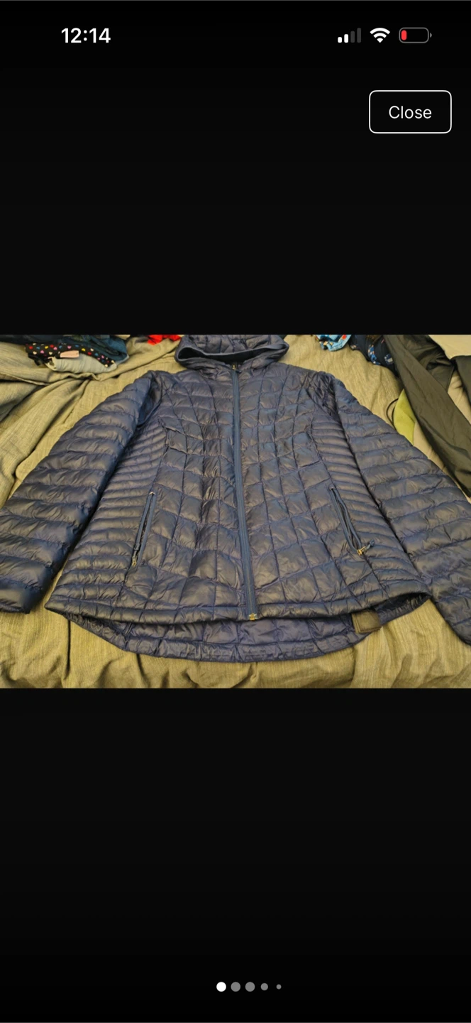 Marmot Quilted Down Hooded Jacket
