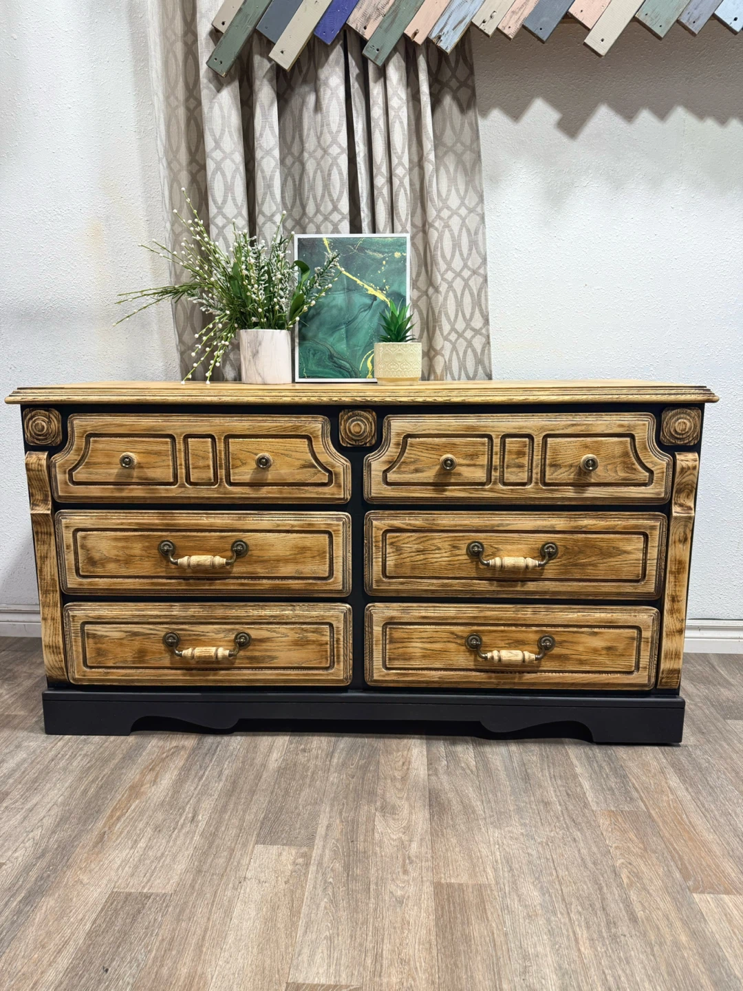 Refinished Rustic Farmhouse Style Dresser/Sideboard/TV Stand - photo 2
