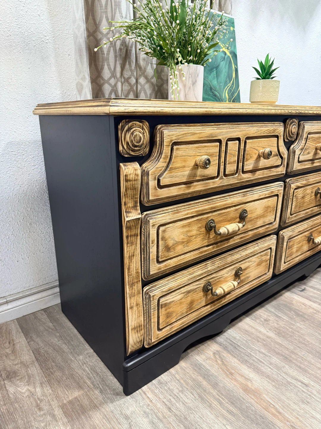 Refinished Rustic Farmhouse Style Dresser/Sideboard/TV Stand - photo 3