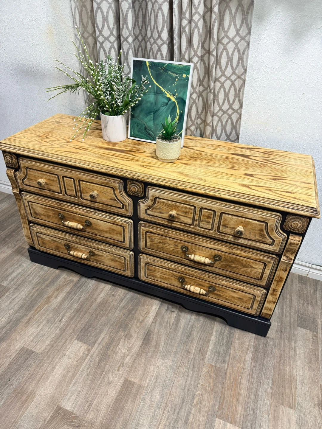 Refinished Rustic Farmhouse Style Dresser/Sideboard/TV Stand - photo 5