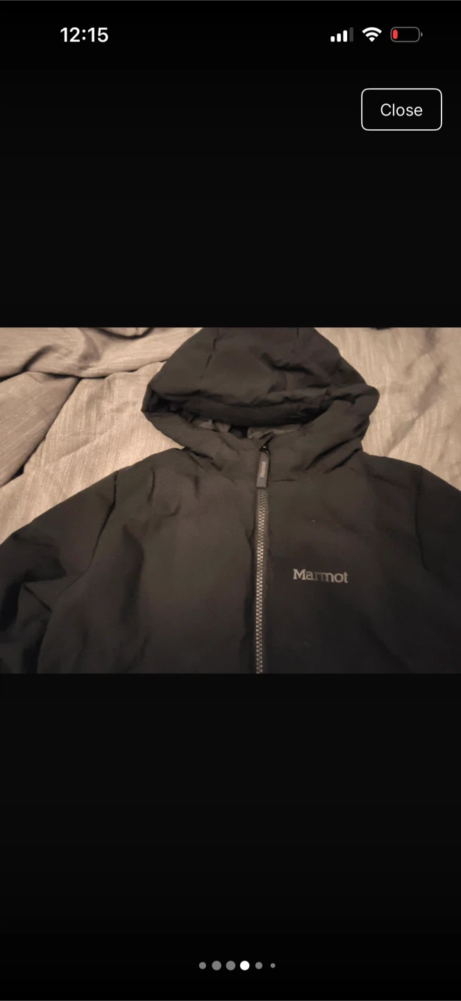 Marmot Black Puffer Jacket - photo 4