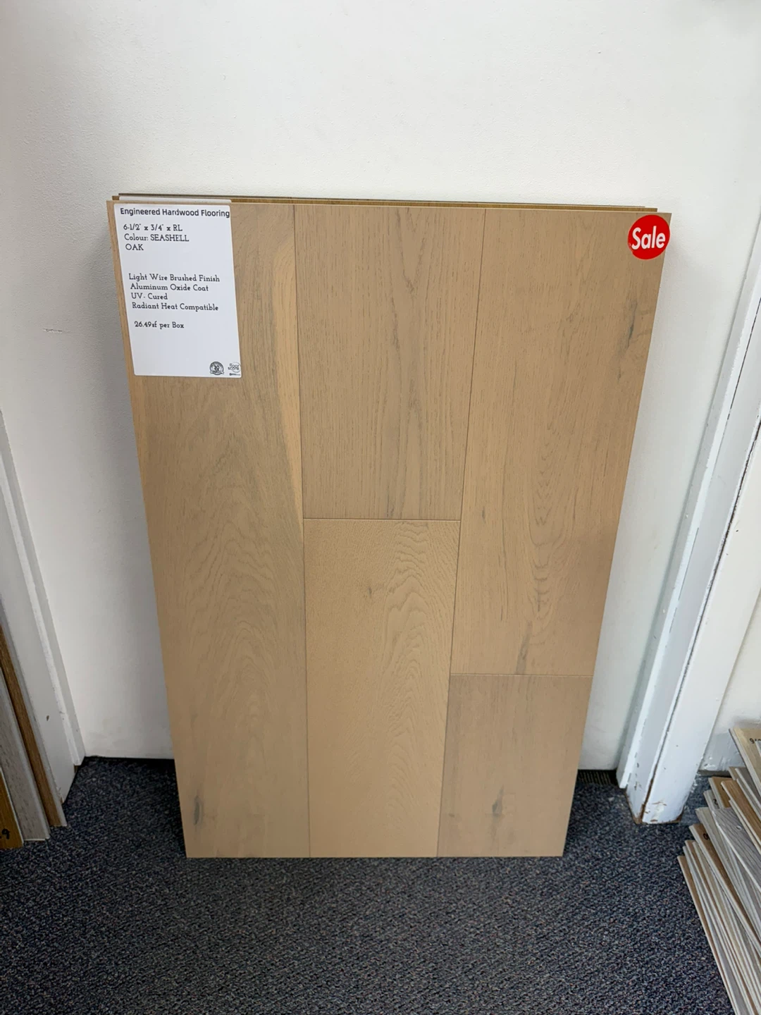 Engineered Oak Hardwood Floor - $3.59/sf