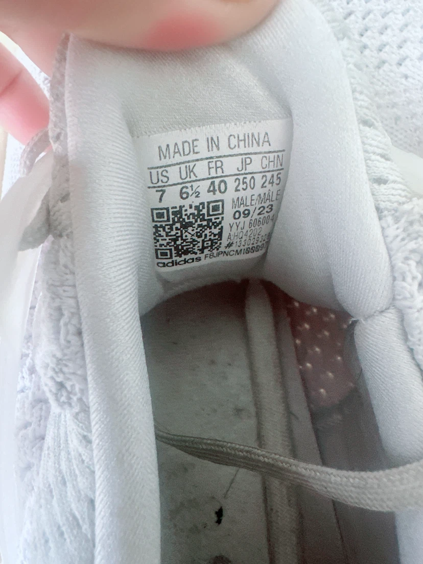 Adidas Ultra Boost Shoes White Size 7 US - photo 2
