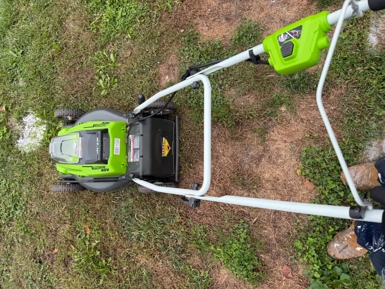 Greenworks 40V 19-inch Cordless Lawn Mower - photo 4