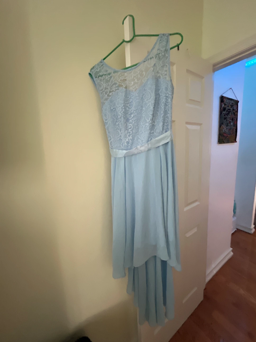 Light Blue Lace Dress