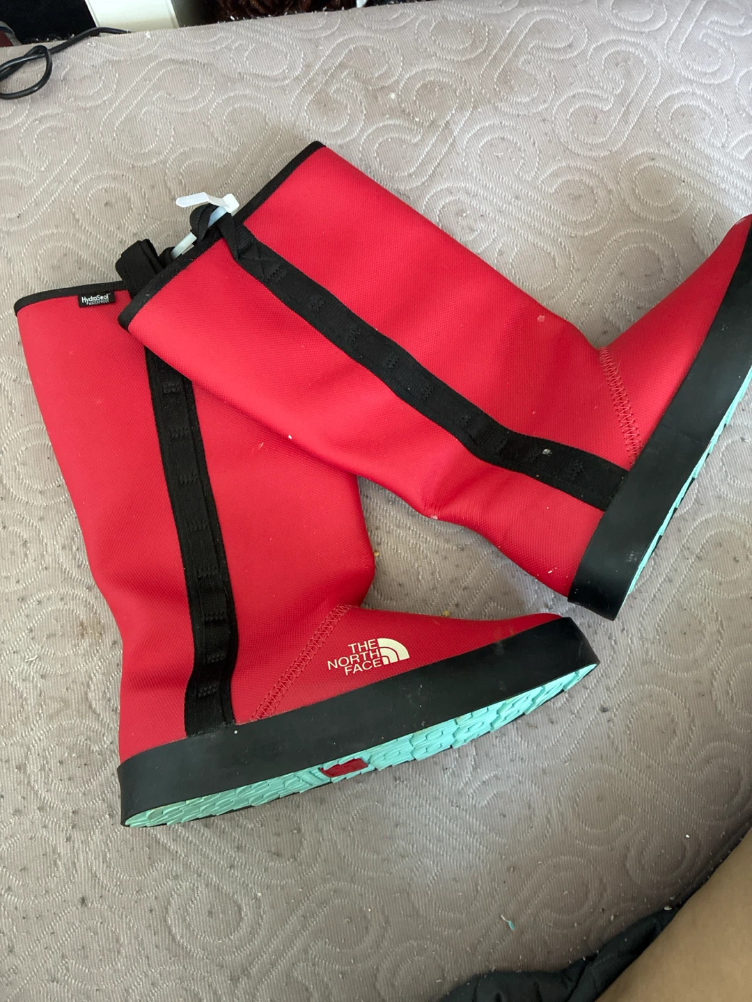The North Face Waterproof Winter Boots - Red