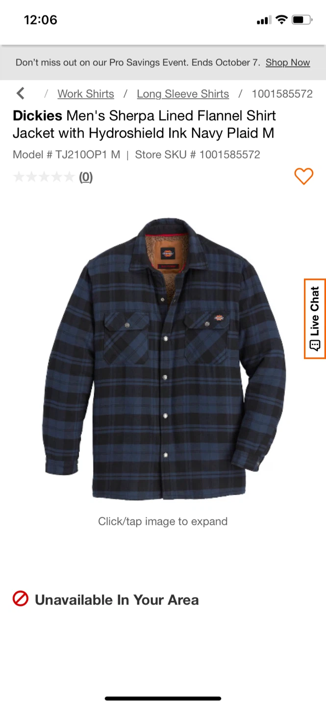 Dickies Sherpa Lined Flannel Shirt Jacket - photo 5
