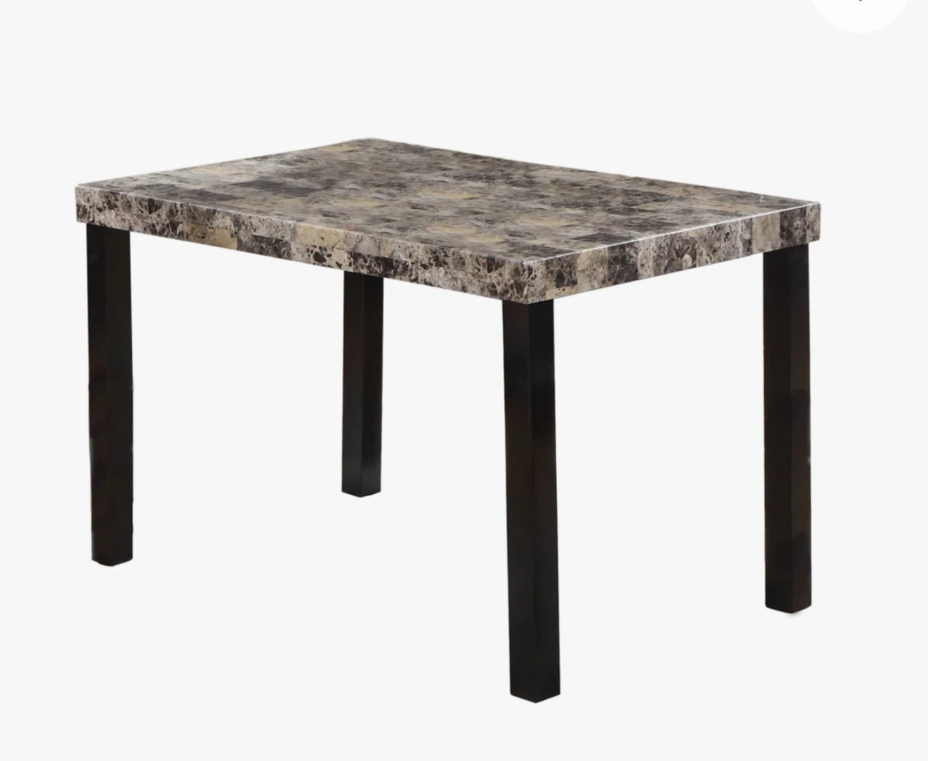 Faux Marble Dining Table