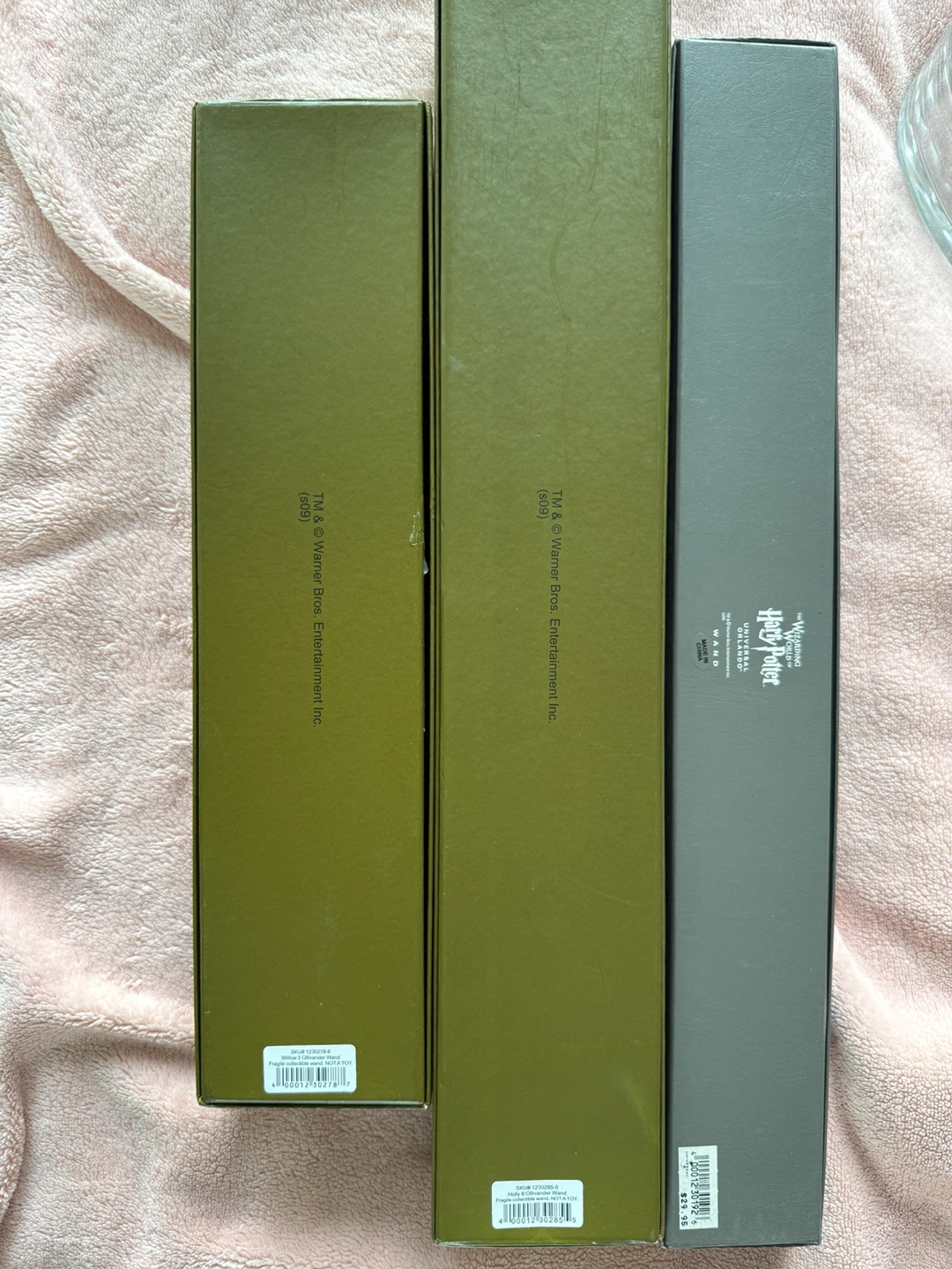Three Harry Potter Collectible Wands - photo 4