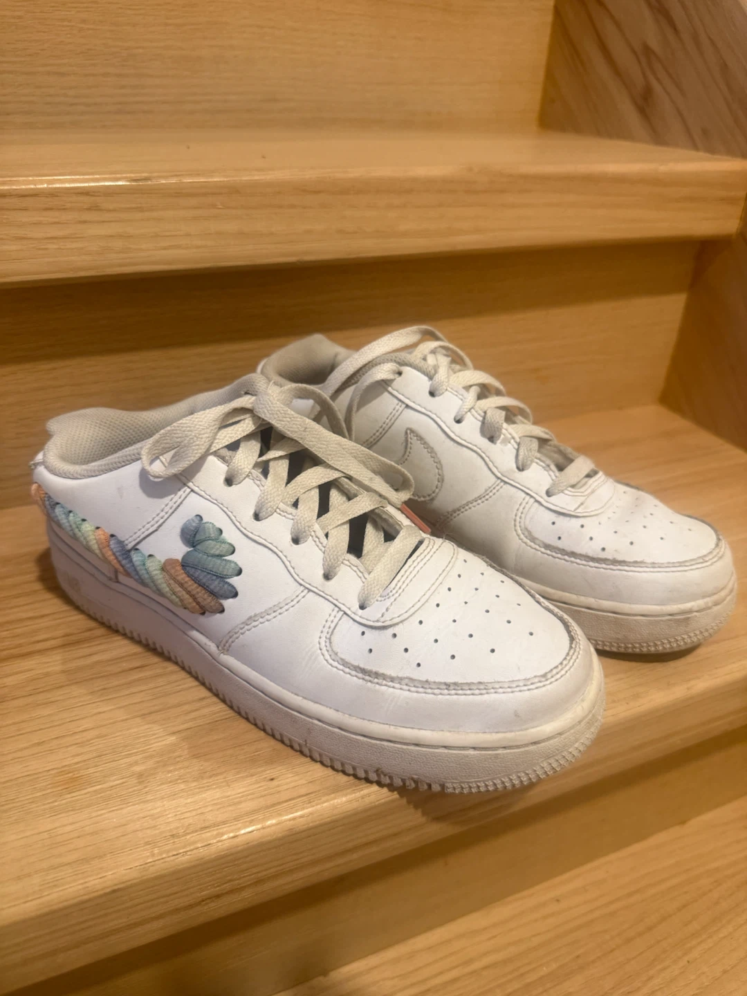 Nike Air Force 1 Embroidered Sneakers