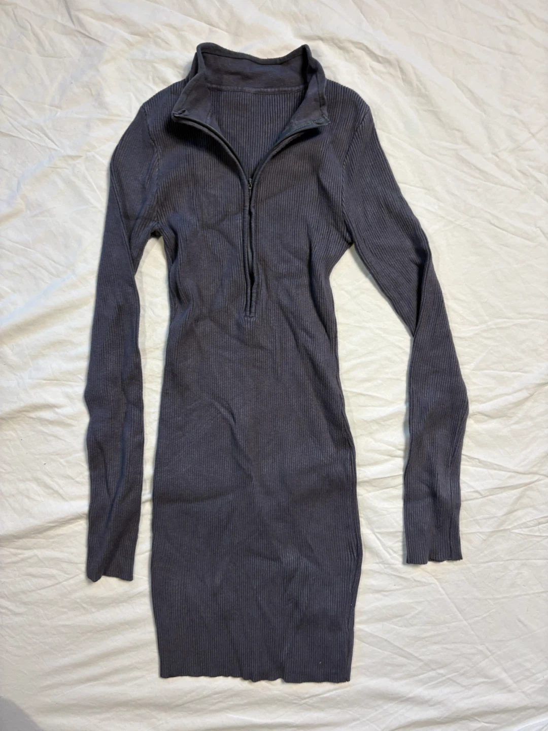 Astonishing Power ribbed zip-up dress - photo 4