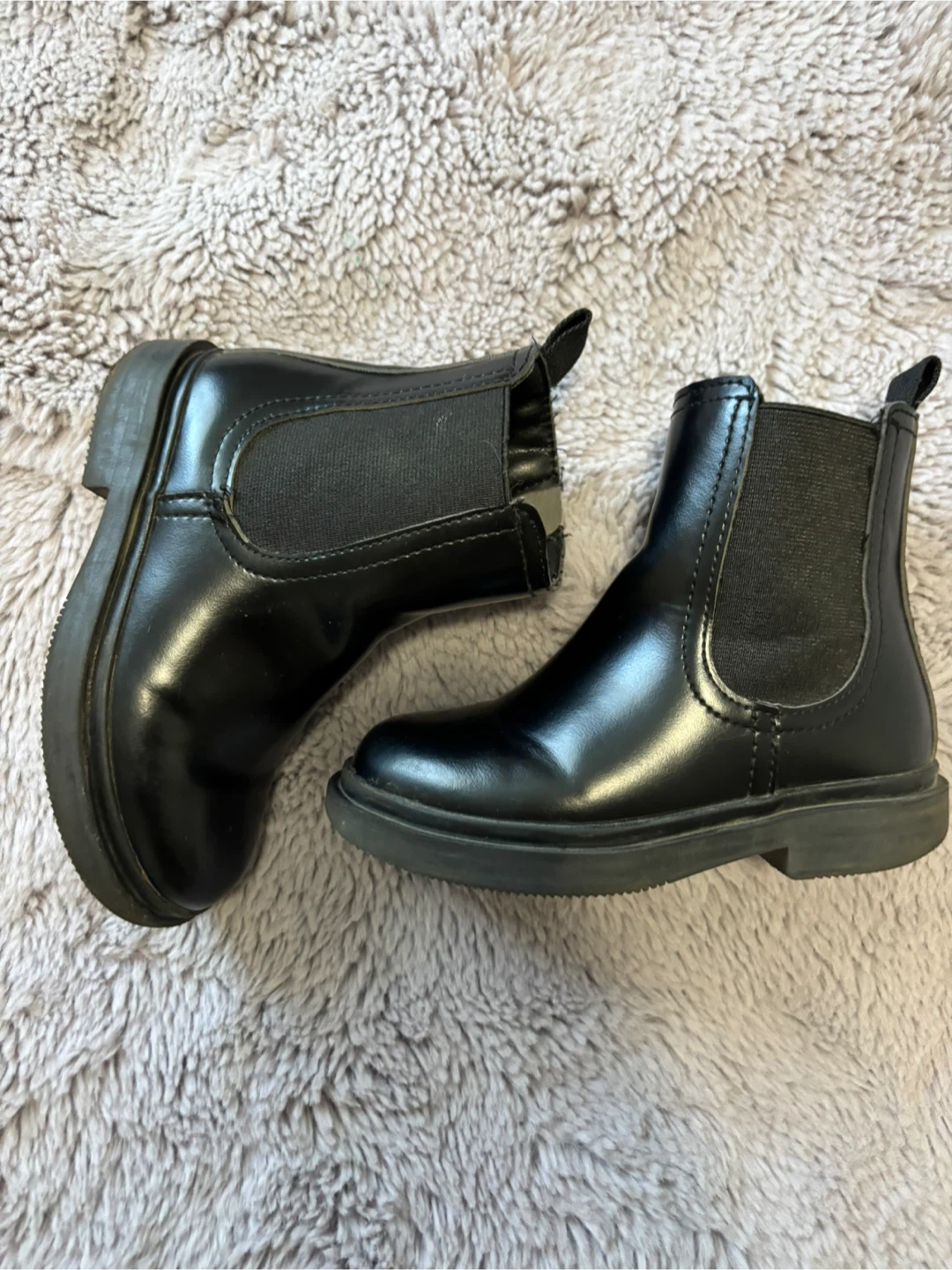 H&M Black Kids Boots Size 9