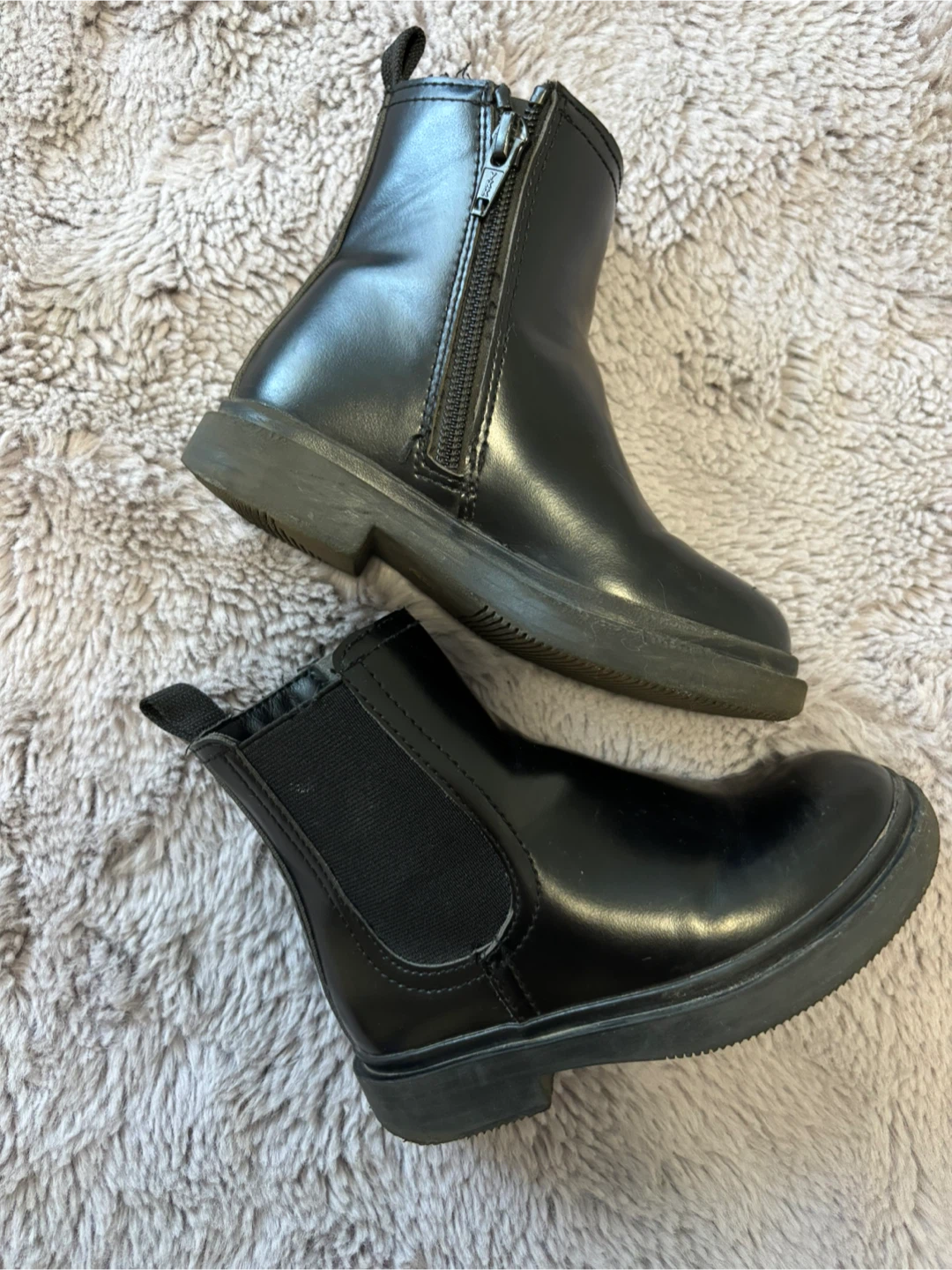 H&M Black Kids Boots Size 9 - photo 2