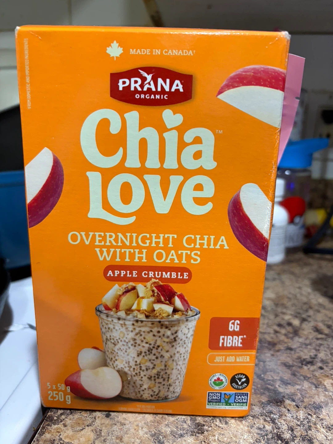 PRANA Chia Love Overnight Chia Oat Mix