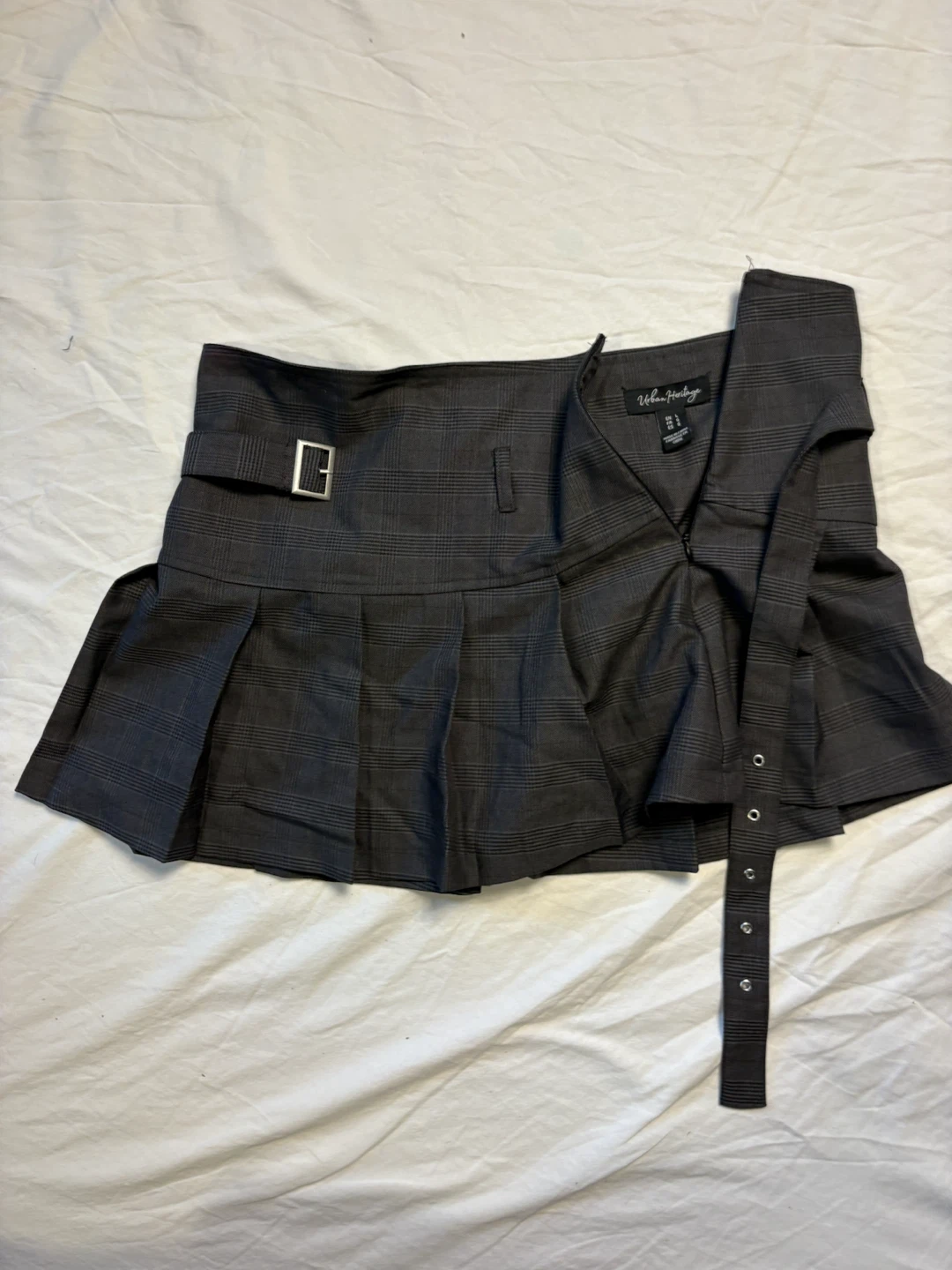Urban Heritage Plaid Pleated Skirt - photo 3
