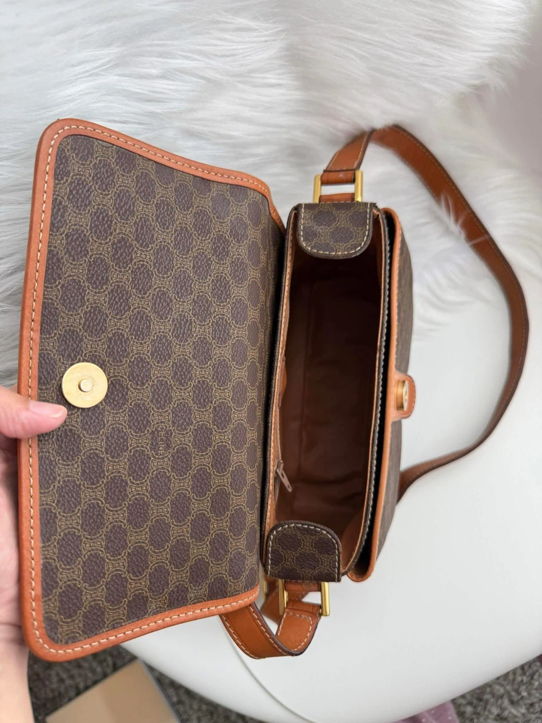 Celine Paris Triomphe Crossbody Bag - photo 2