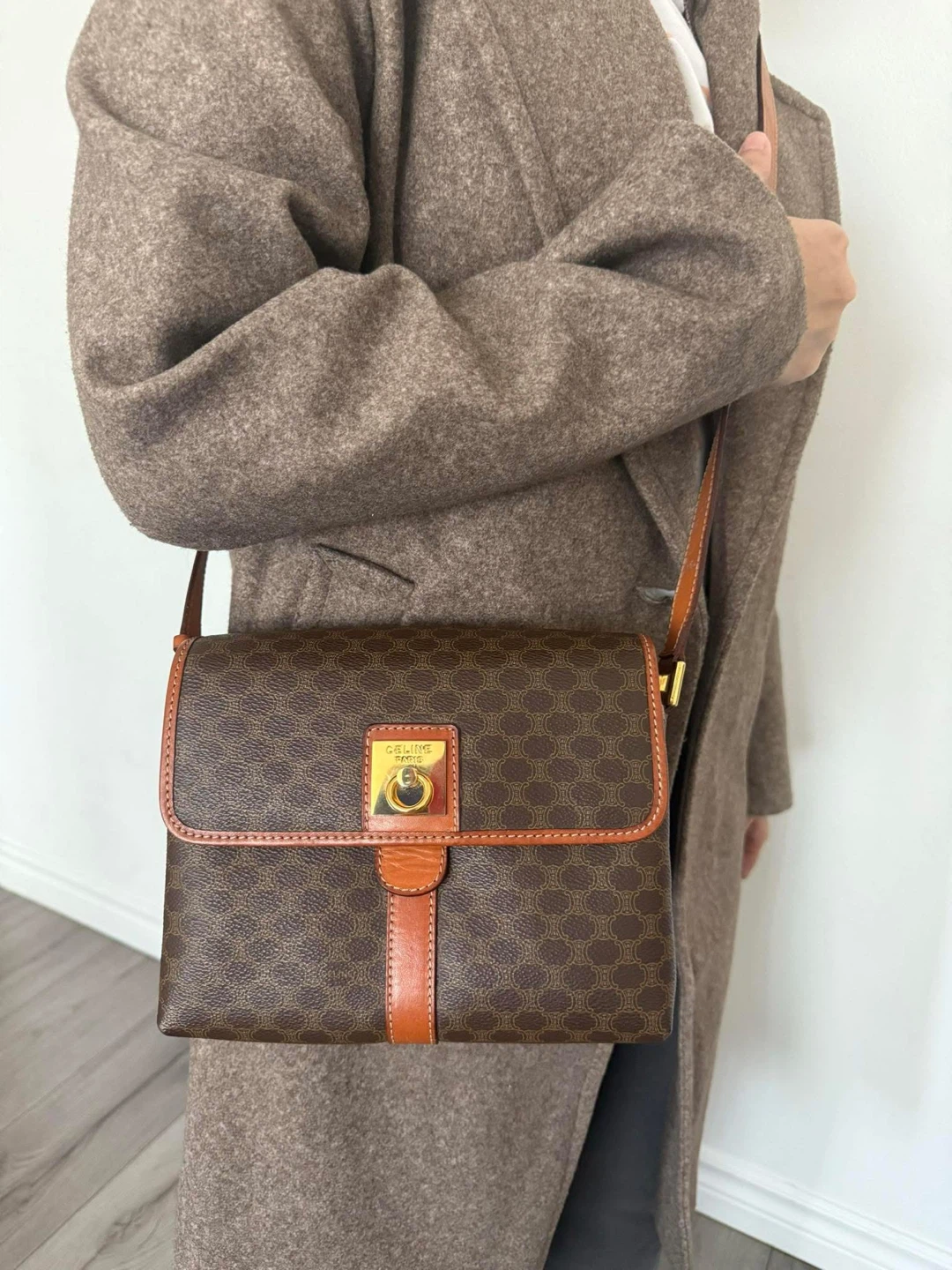 Celine Paris Triomphe Crossbody Bag - photo 3