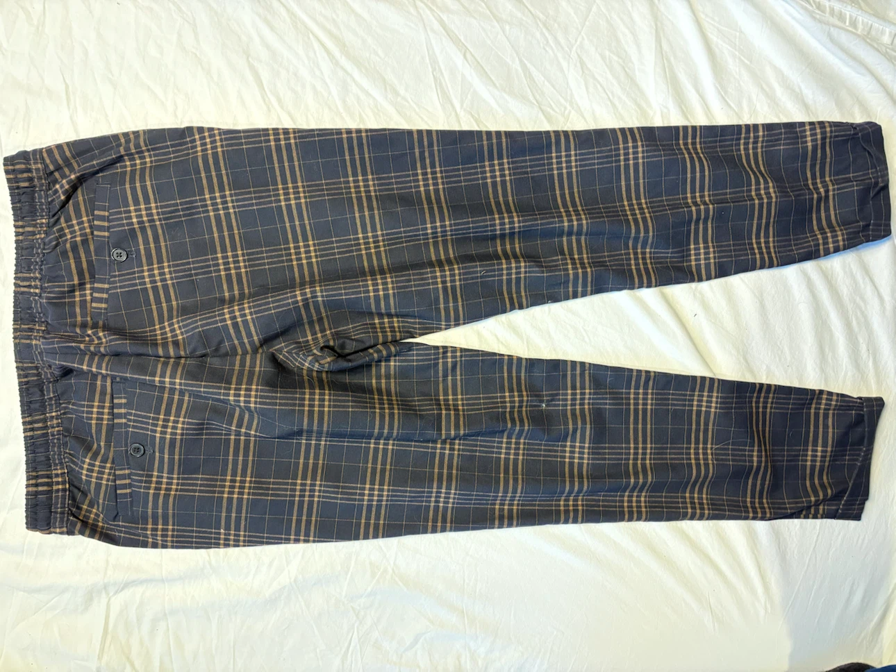 H&M Slim Fit Plaid Trousers - photo 3
