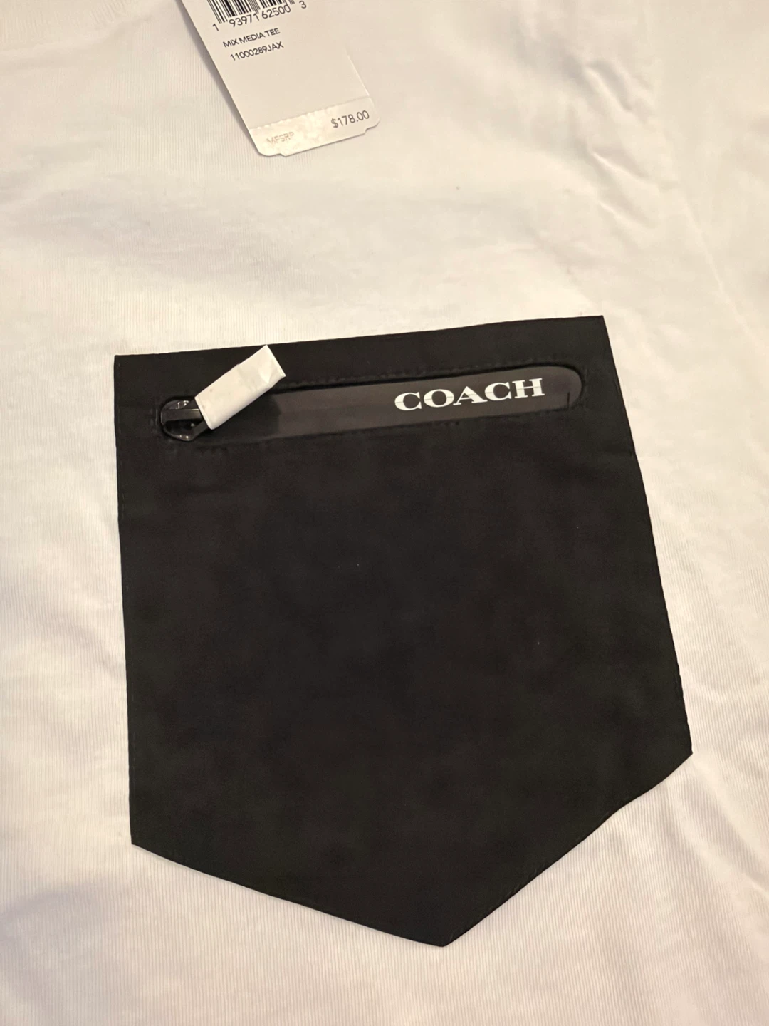 Coach Mix Media T-Shirt White Large - photo 2