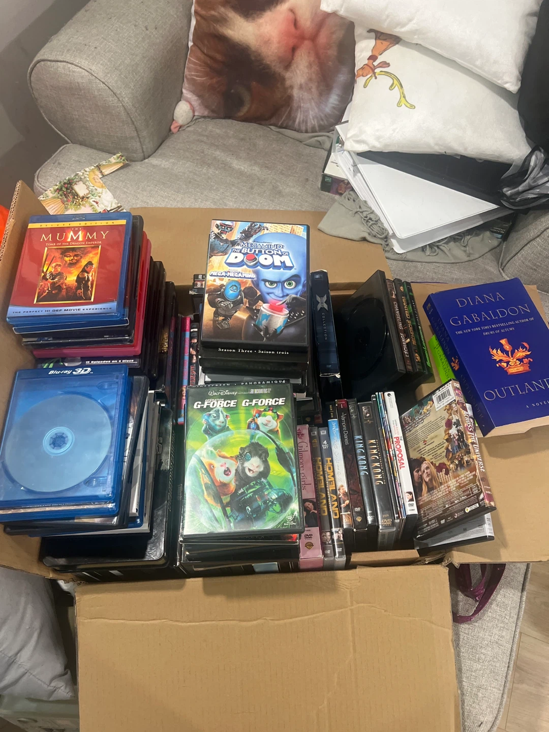 Movies DVD’s and Blu Ray lot