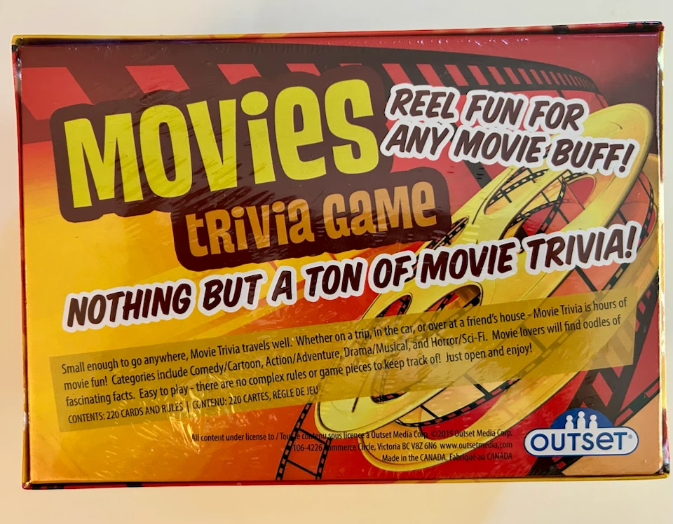 New Movies Trivia Game