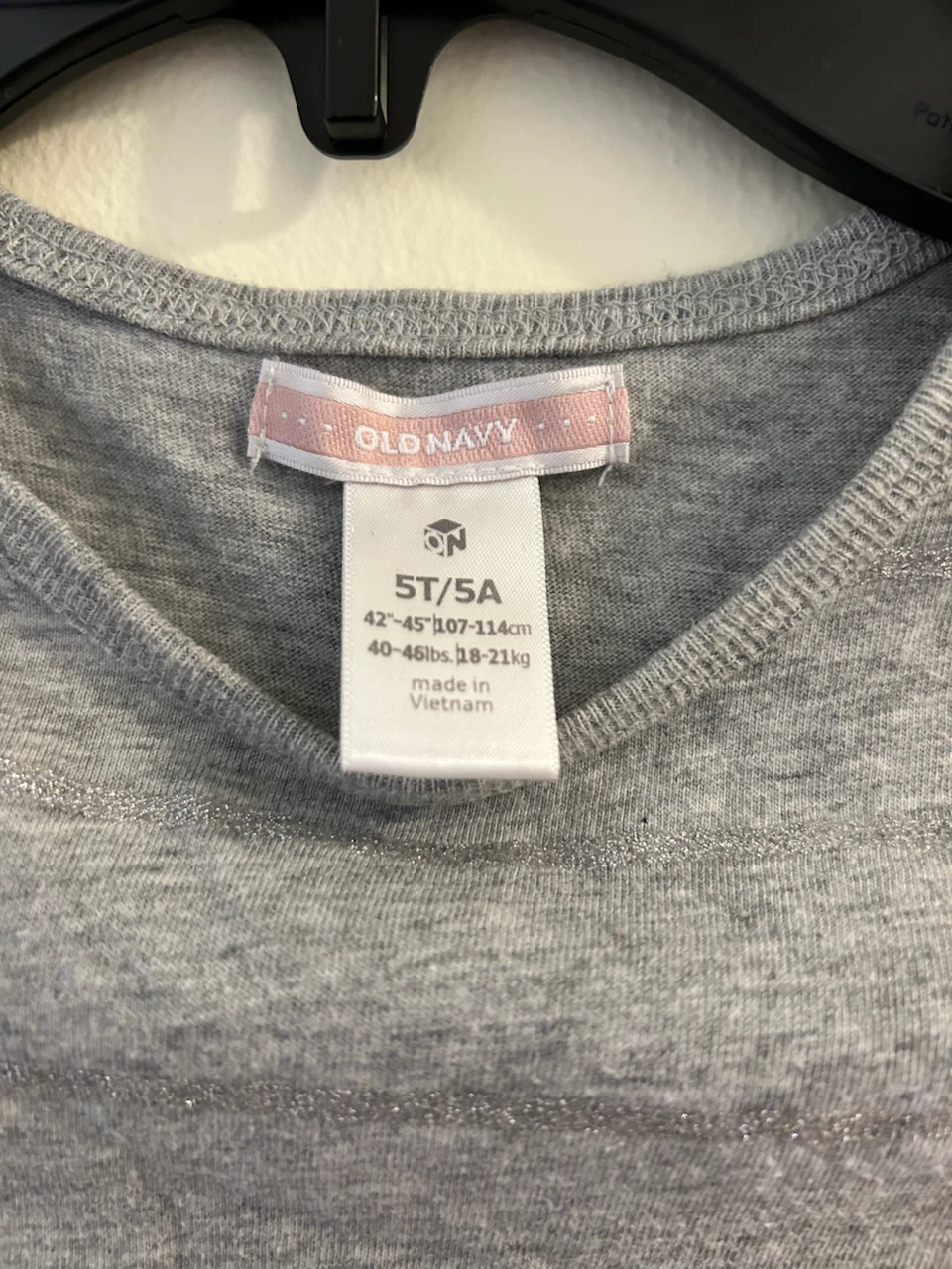 Old Navy Girls Grey Ruffle Dress - photo 2