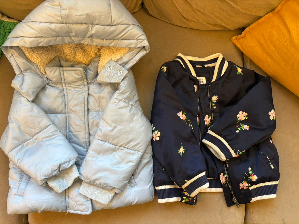 Two Baby Gap winter Jackets