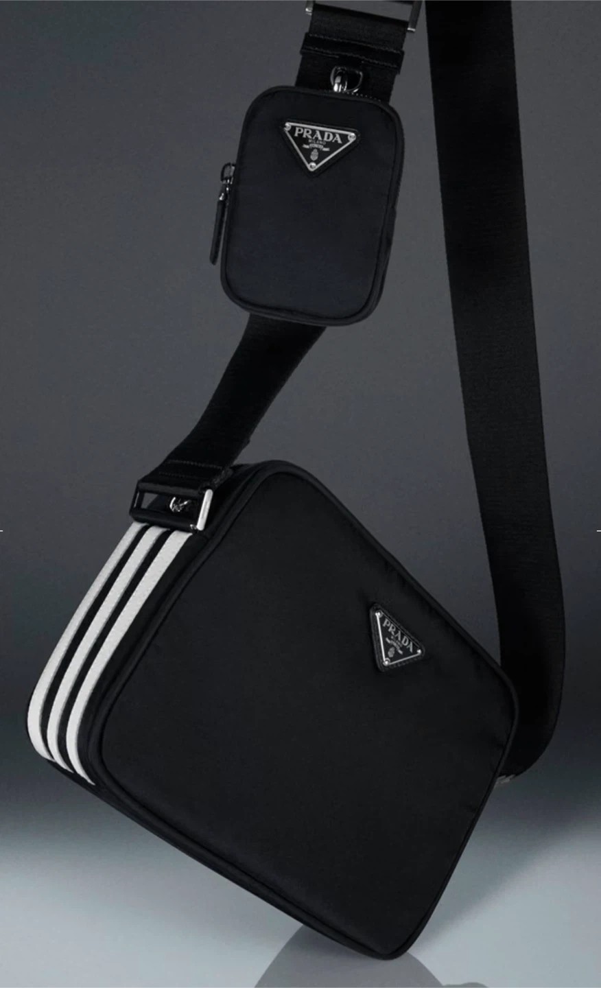 Men’s Prada x Adidas Re-Nylon Shoulder Bag - photo 2