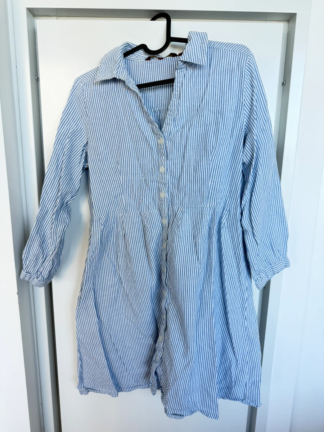 Striped Shirt-Dress