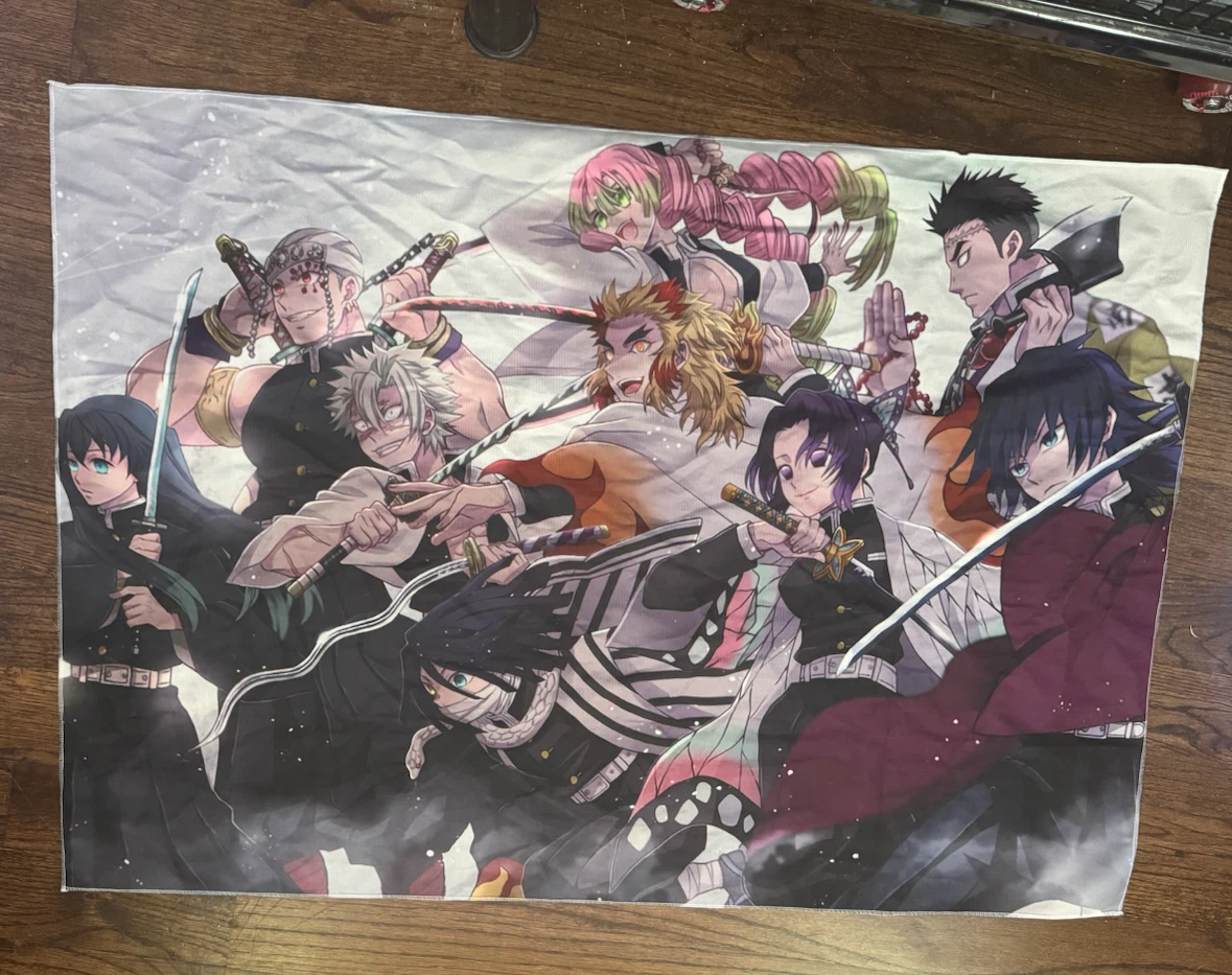 Anime Fabric Wall Poster – 38” × 27” - photo 2