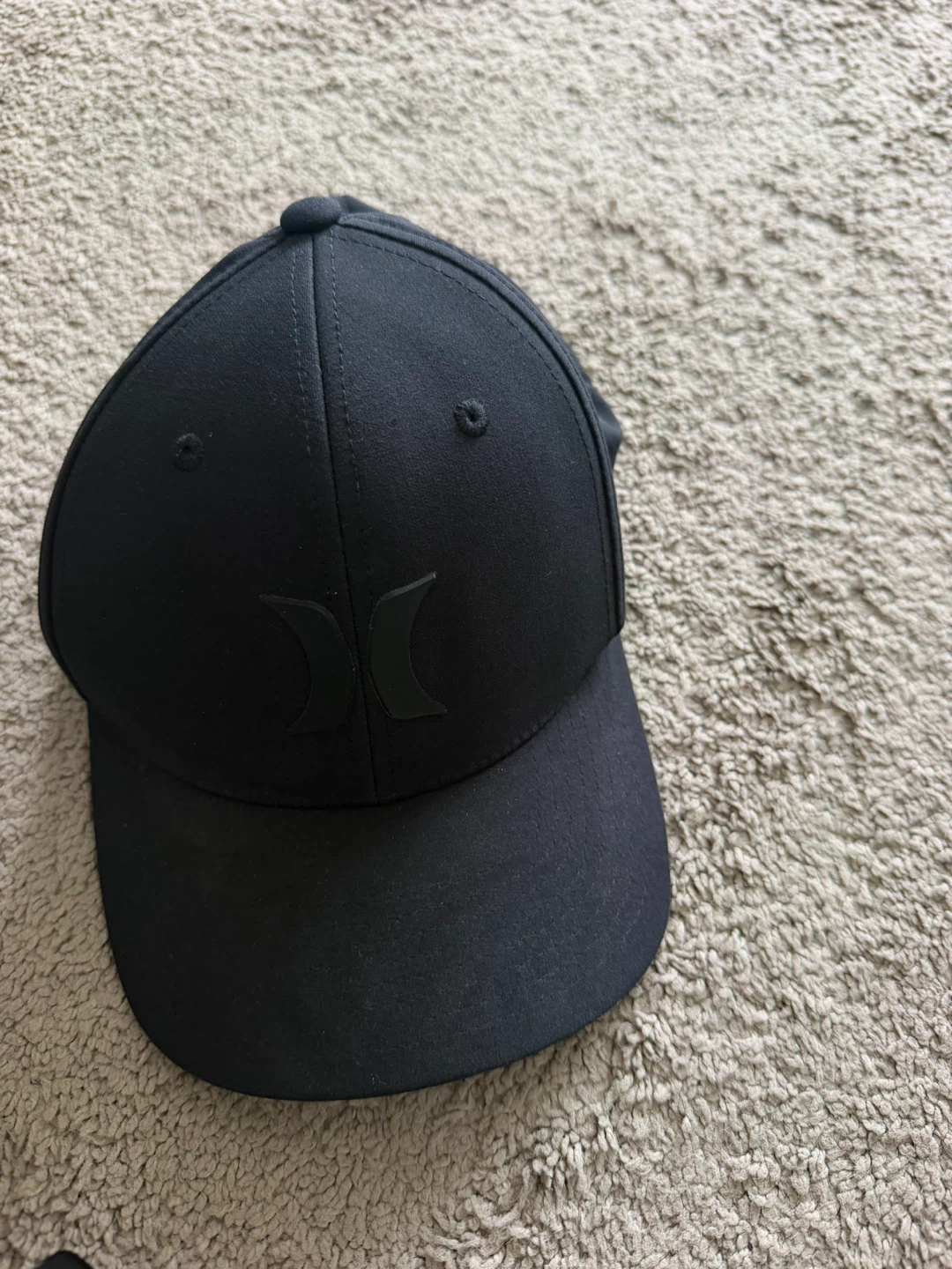 Hurley Black Baseball Cap