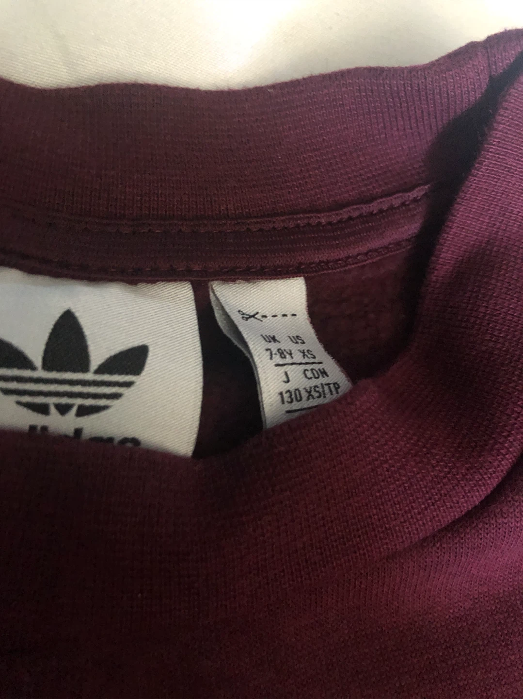 Adidas Kids Maroon Jogger Set 7/8 year - photo 5