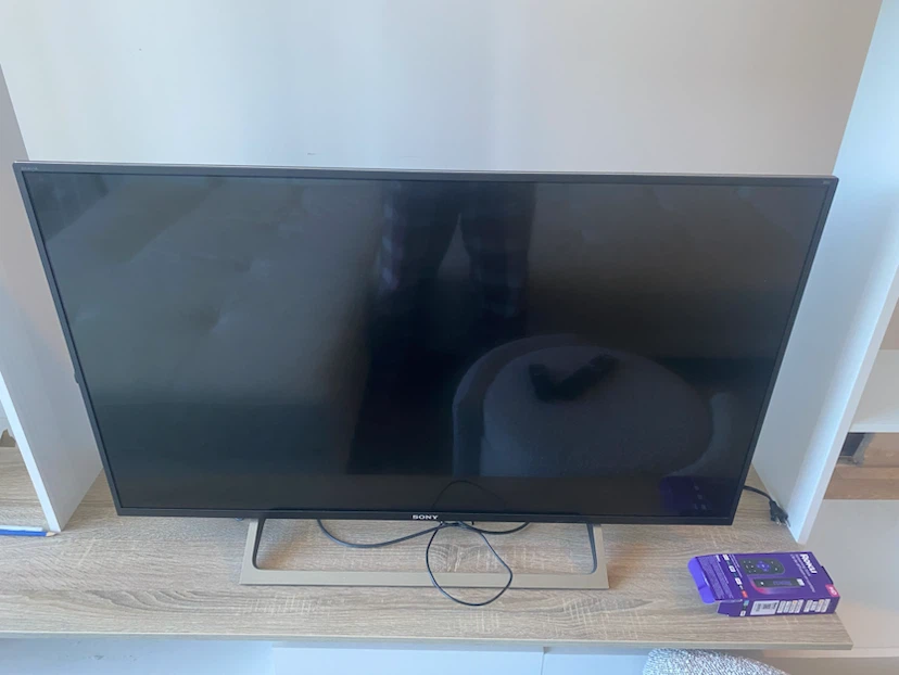 Sony 43 inch TV and Roku Streaming Stick