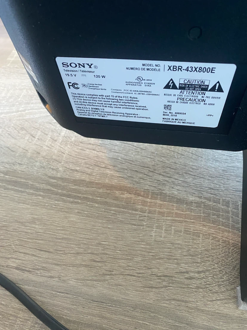 Sony 43 inch TV and Roku Streaming Stick - photo 2