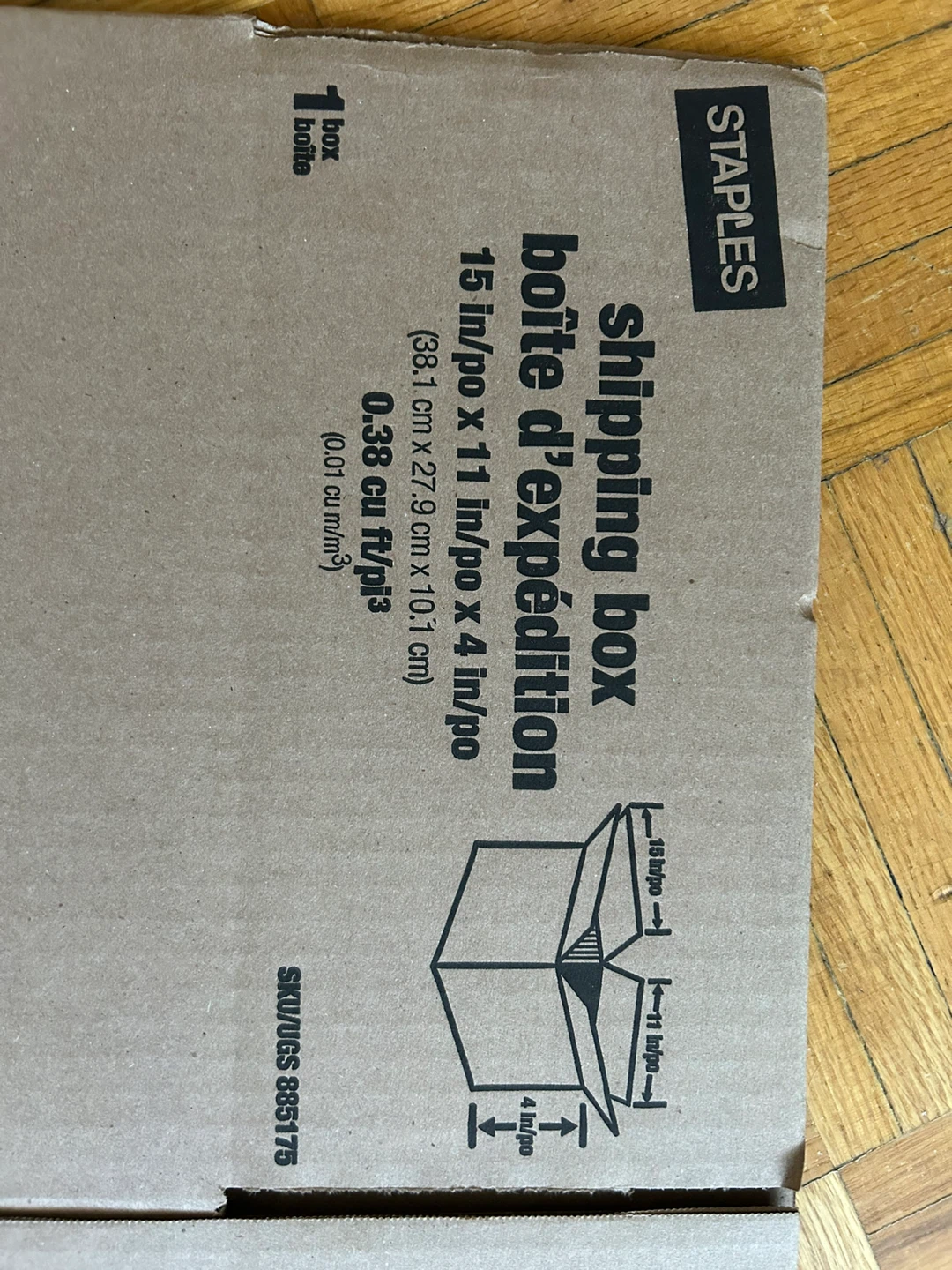 23 Boxes-Staples Shipping Boxes
