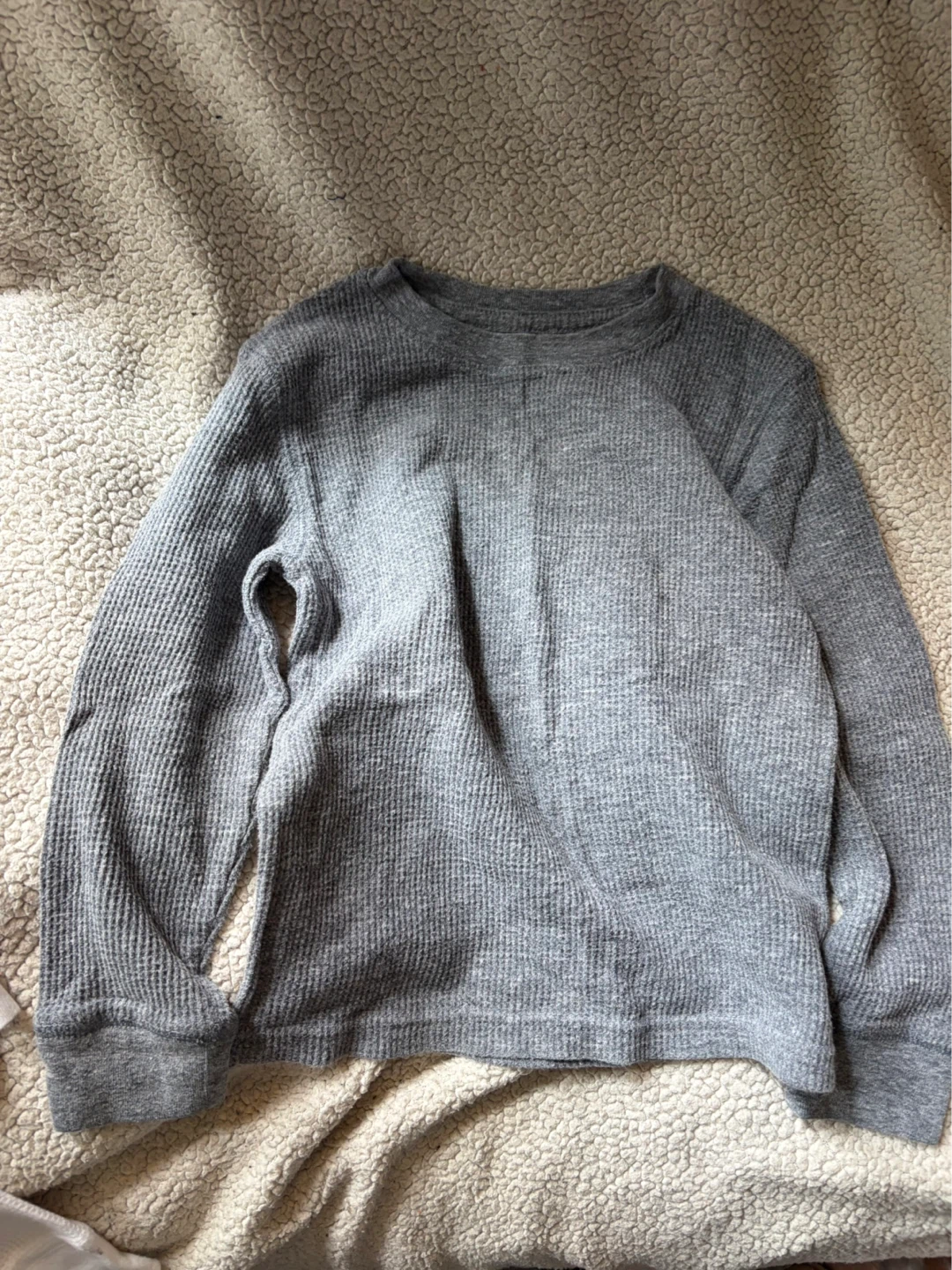 2 Cat & Jack Waffle Knit Long Sleeve Shirts 5T - photo 5