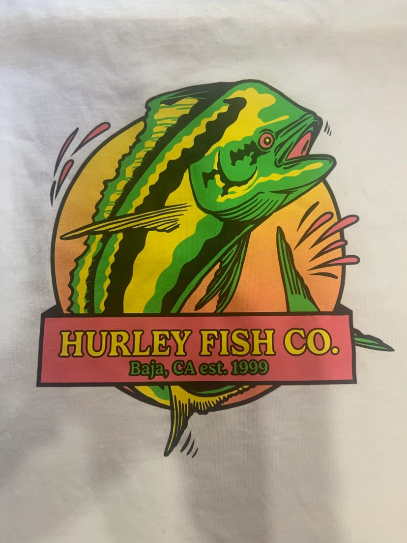 New Hurley Fish Co. Graphic T-Shirt