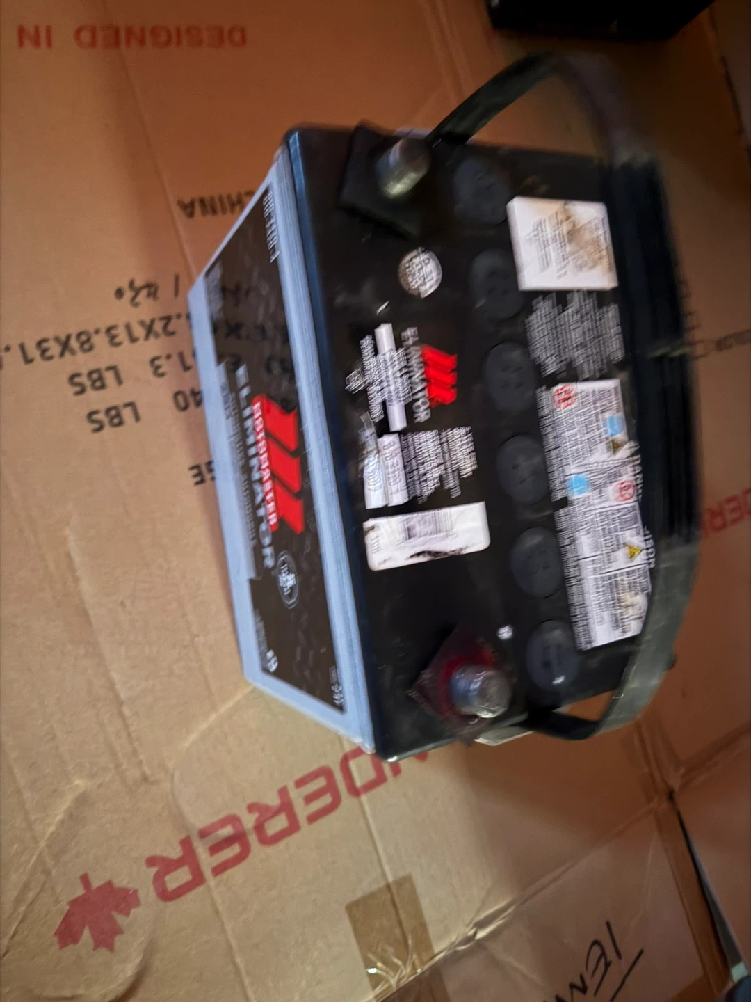 Motomaster Eliminator Automotive Battery - photo 3