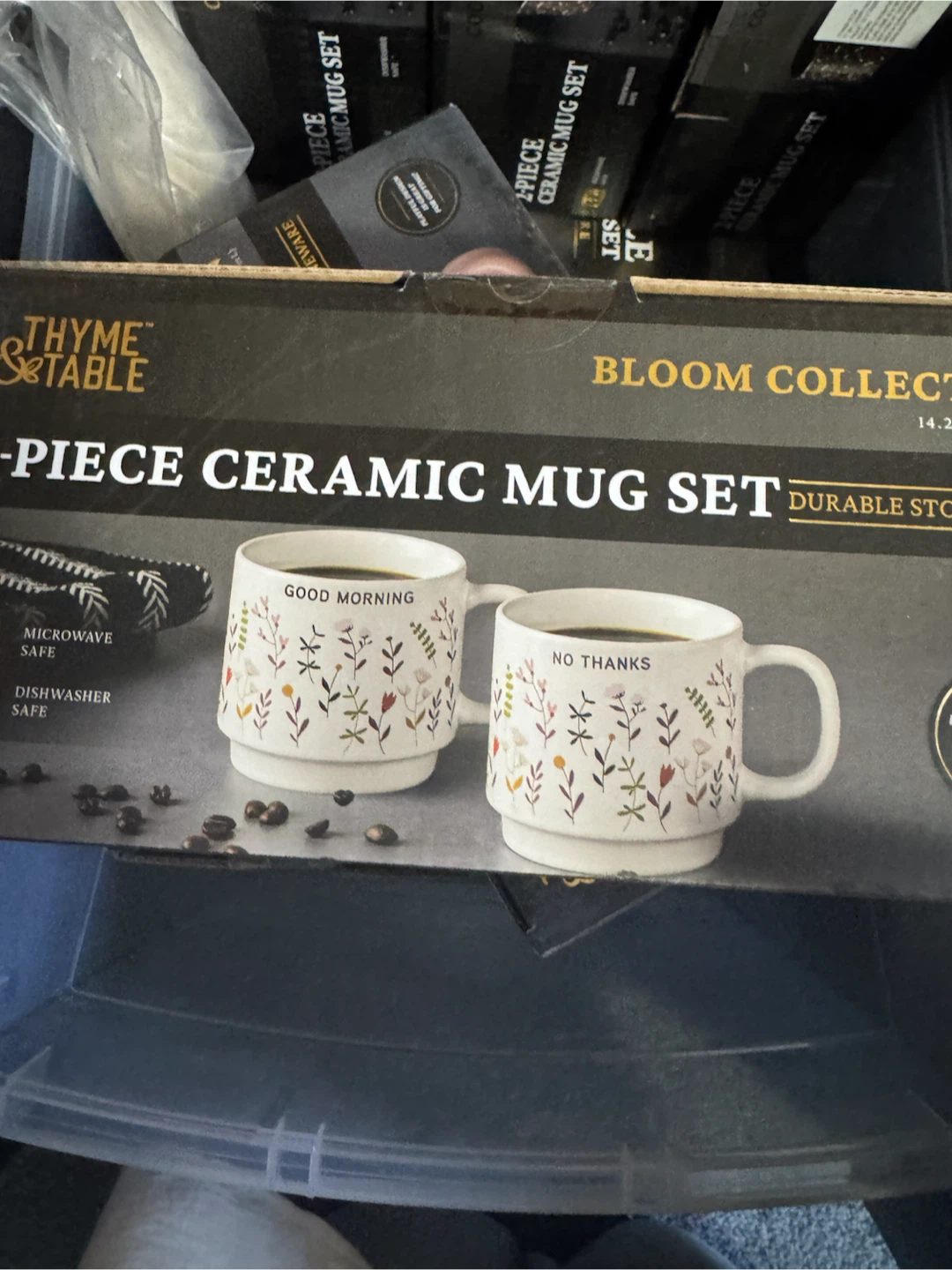 Thyme & Table 2-Piece Ceramic Mug Set