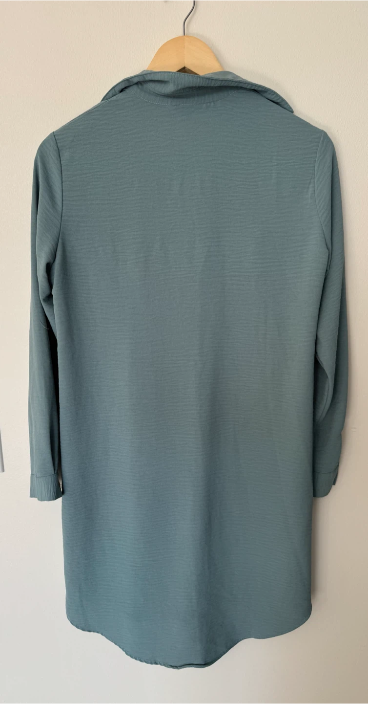 Pololive Button-Down Shirt Dress - M - photo 4
