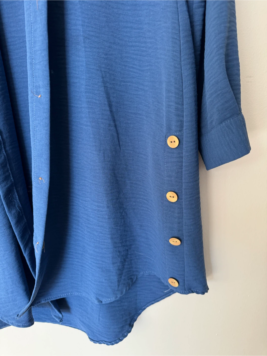 Polo Live Blue Button-Down Shirt, Size L - photo 3