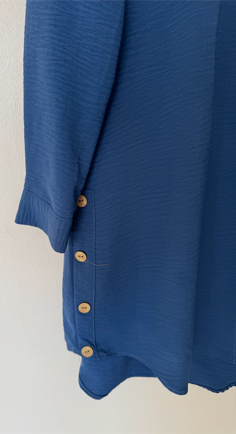 Polo Live Blue Button-Down Shirt, Size L - photo 4