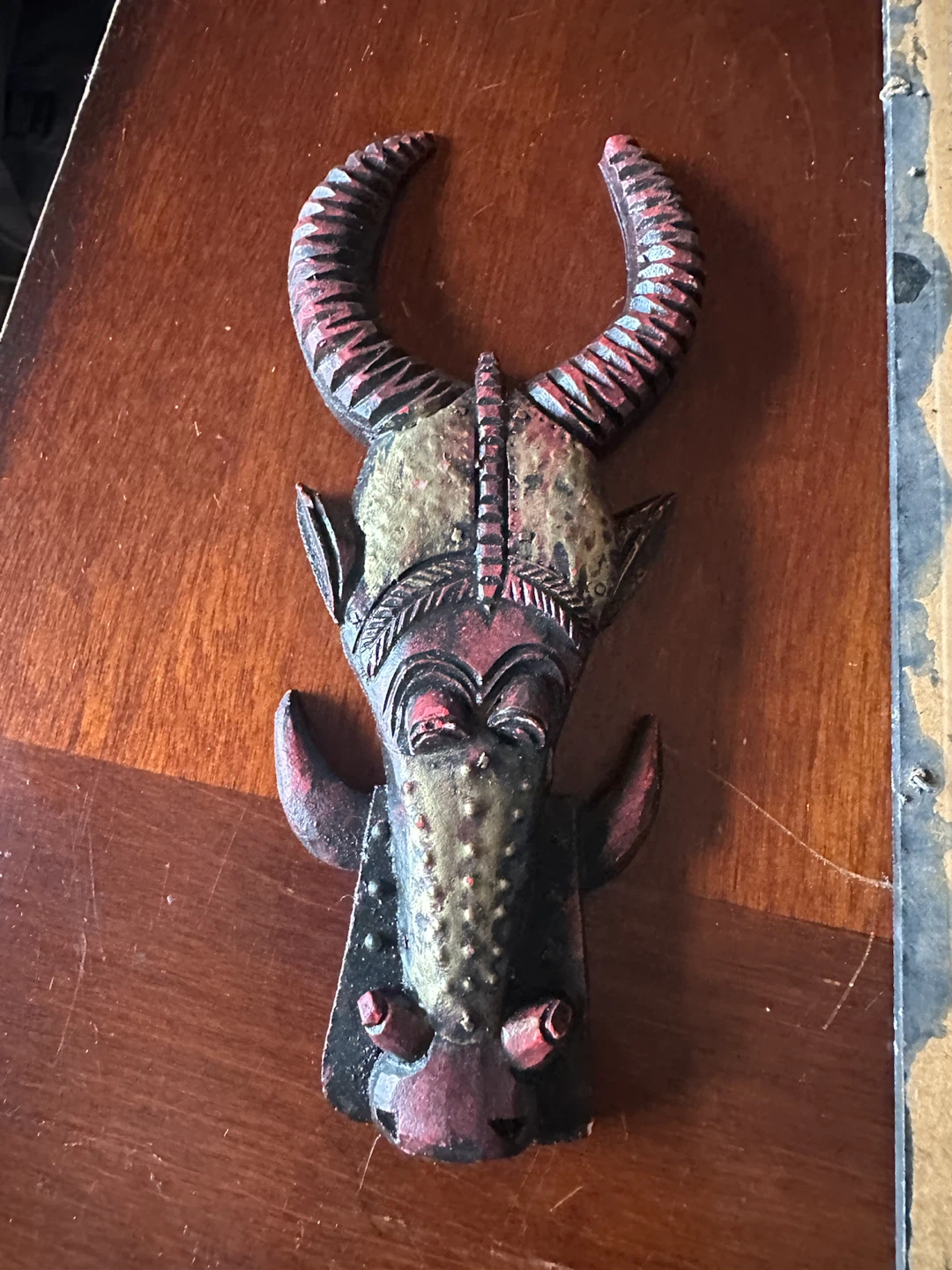 Set of 3 Decorative African-Style Masks