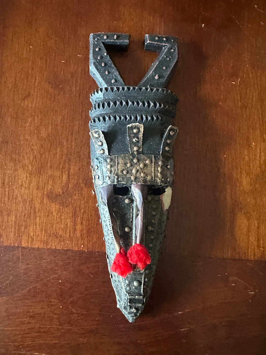 Set of 3 Decorative African-Style Masks - photo 2