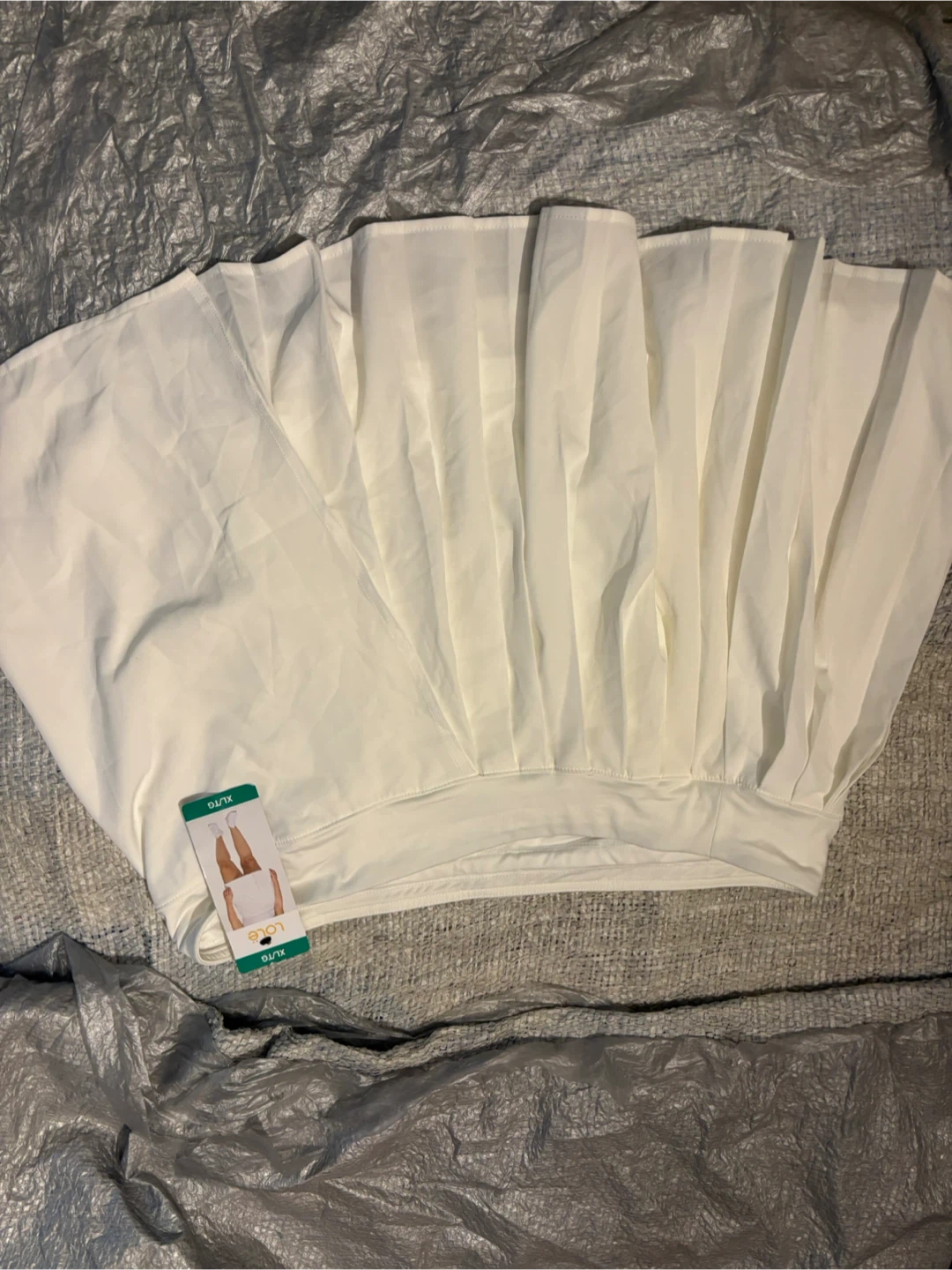 Lole pleated skort white
