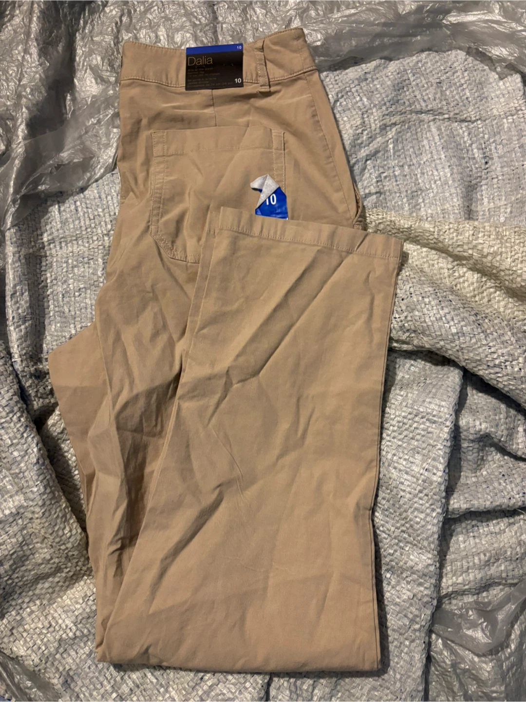 Dalia Khaki Pants Size 10