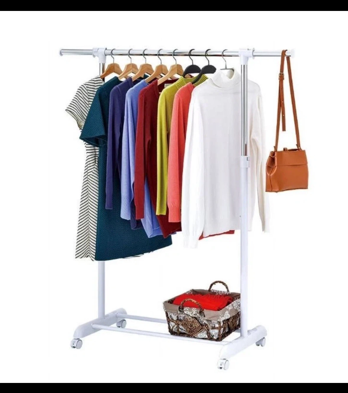 Mainstays Rolling Garment Rack - photo 3