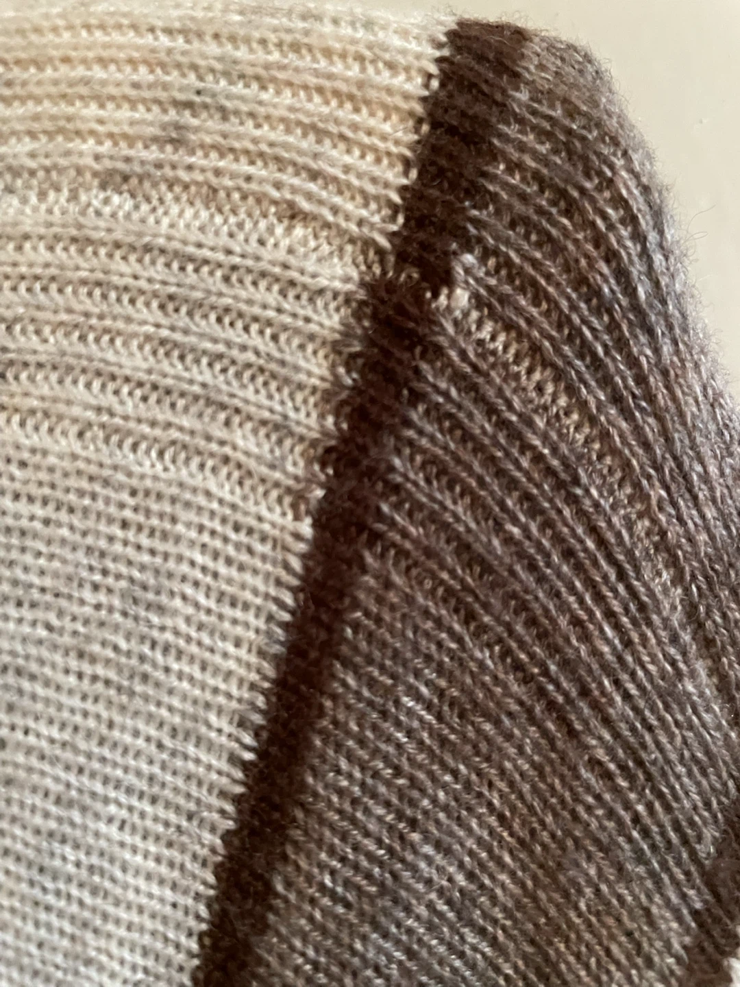 Gorgeous Striped Cashmere Poncho - photo 5