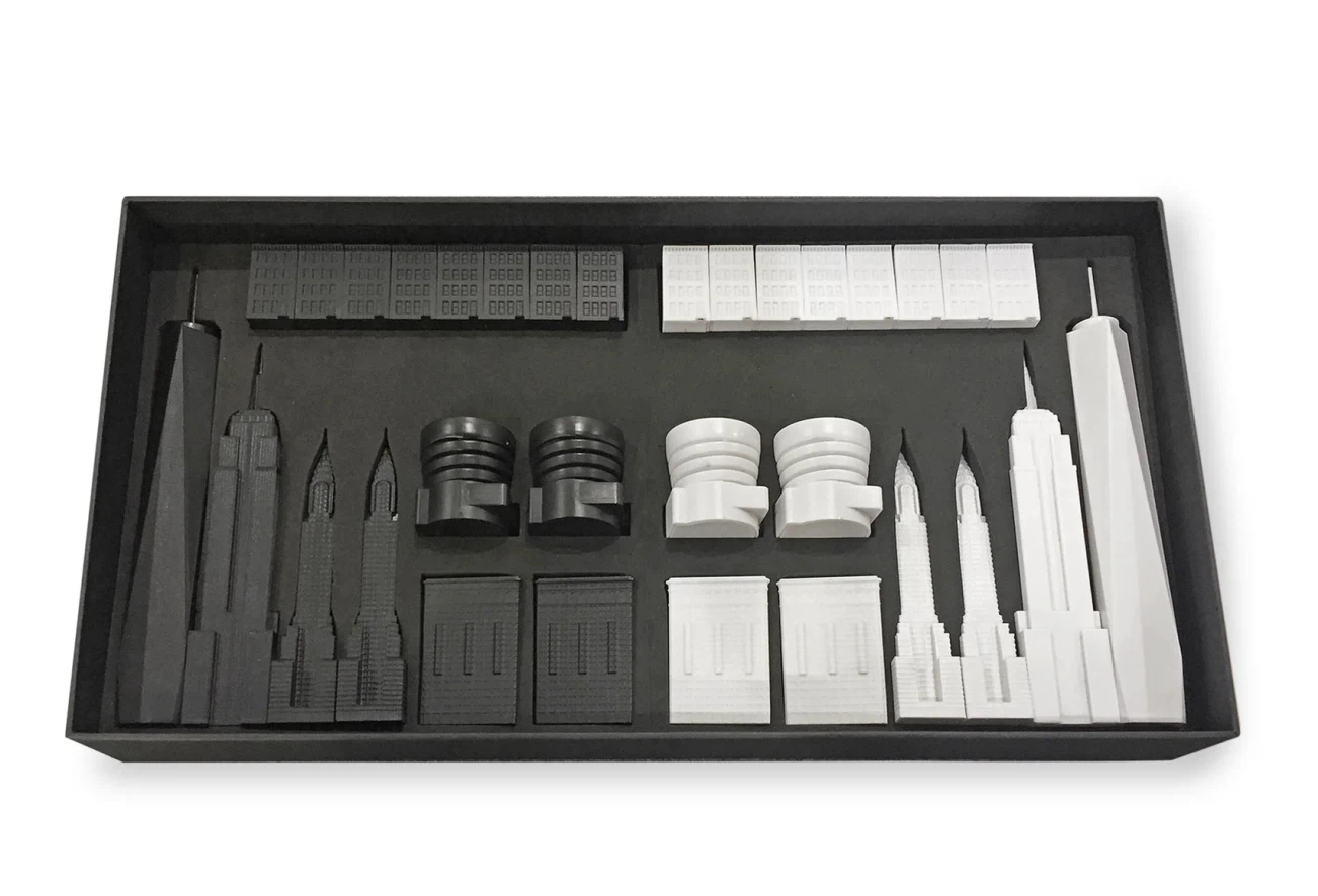 New York City Skyline Chess Set - photo 2