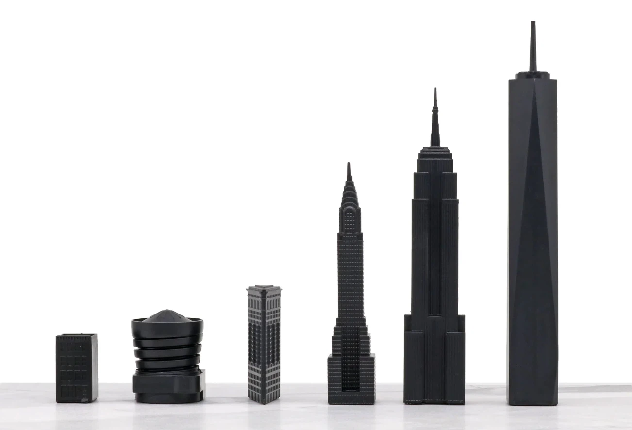 New York City Skyline Chess Set - photo 3